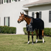 Horseware - Droogdeken Rambo Airmax Cooler zwart/ thunderstorm grey/ zilver | - Ohlala