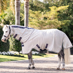 Horseware - Vliegendeken Amigo Bug Rug Plus Pony zilver/ lime/ marine/ roze/ blauw | - Ohlala