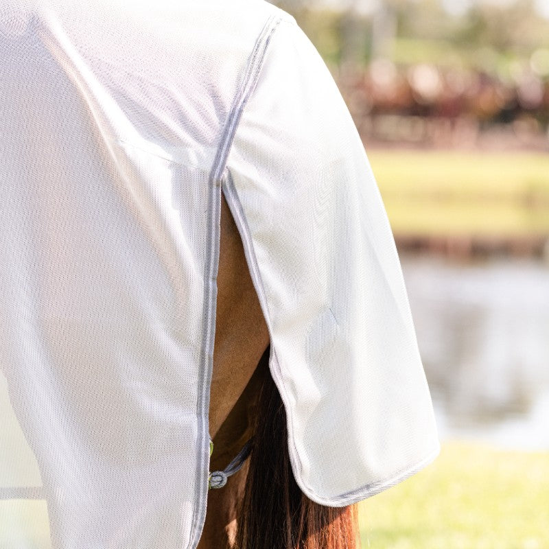 Horseware - Couverture anti-mouches Amigo Bug Rug Pony argent/ titanium grey/ argent | - Ohlala