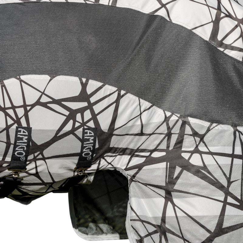 Horseware - Couverture anti-mouches Amigo Camofly 3 en 1 Plus camofly print/ gris