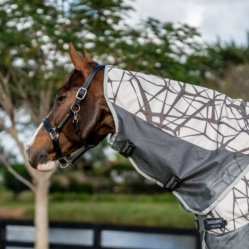 Horseware - Couverture anti-mouches Amigo Camofly 3 en 1 Plus camofly print/ gris