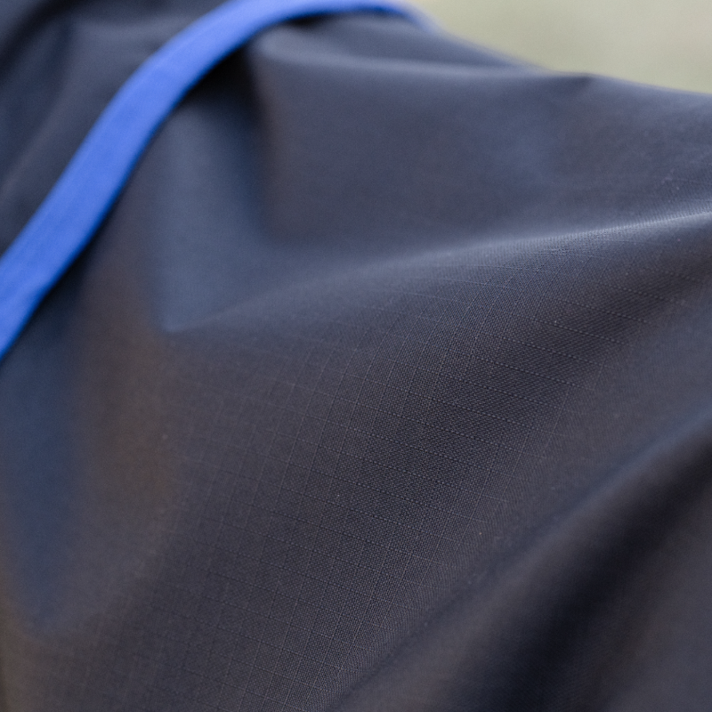 Horseware - Couverture d'extérieur Amigo Ripstop Plus Petite Turnout noir/ classic blue 200g