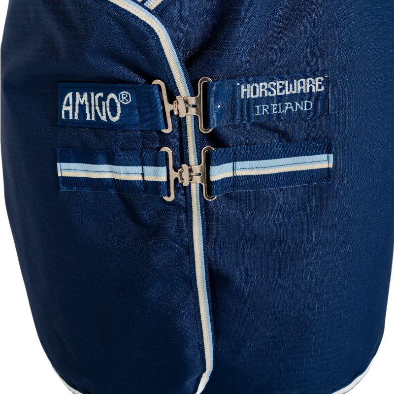Horseware - Couverture d'extérieur Amigo Ripstop Pony Turnout witney navy 200g | - Ohlala