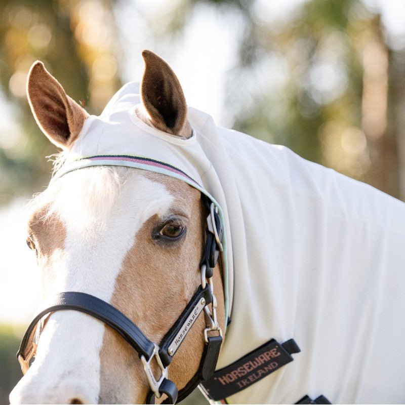 Horseware - Couverture d'extérieur Amigo Ripstop Pony argent/ lime/ marine/ rose/ bleu