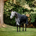 Horseware - Couverture d'extérieur Amigo Wug Turnout noir/ titanium grey/ argent 150g | - Ohlala
