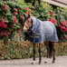 Horseware - Amigo Ripstop Insulator Plus Pony staldeken marine/ titanium grey 200g | - Ohlala