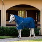 Horseware - Amigo Ripstop Insulator Plus staldeken marine/ titanium grey 350g | - Ohlala