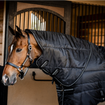 Horseware - Amigo Ripstop Insulator Plus staldeken zwart/ zilver 350g | - Ohlala