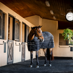 Horseware - Staldeken Amigo Ripstop Insulator Stable zwart/ zilver 50g | - Ohlala