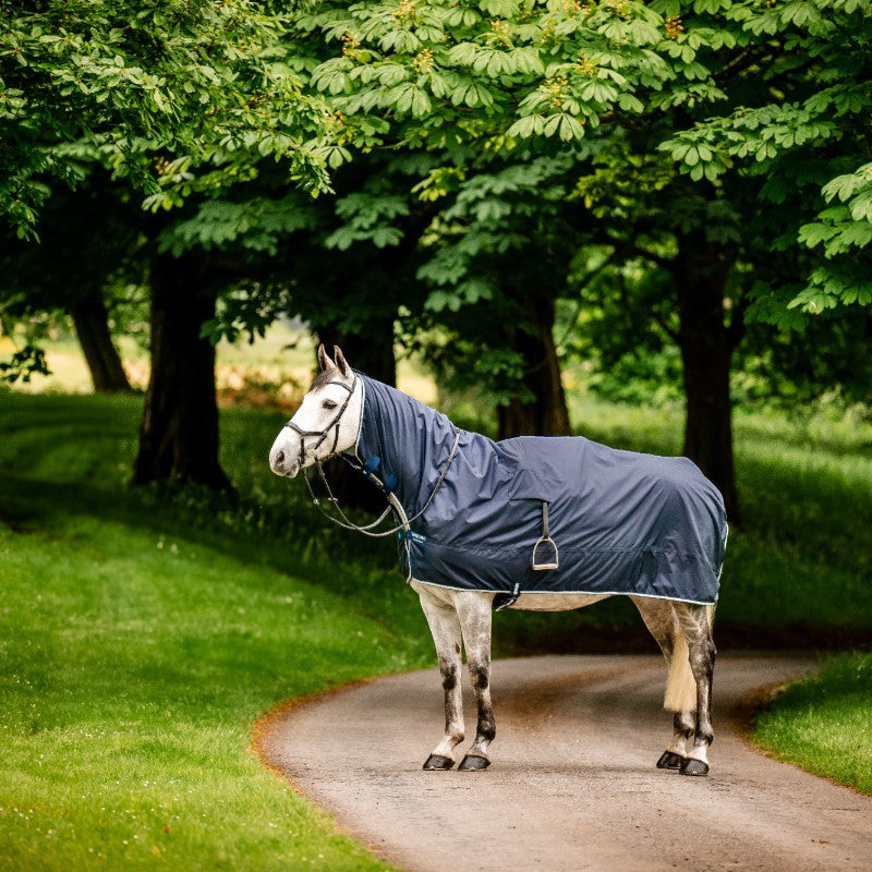 Horseware - Couverture de pluie Newmarket Rain witney navy