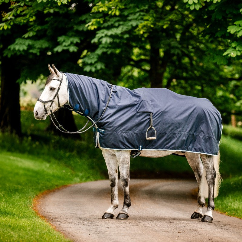 Horseware - Couverture de pluie Newmarket Rain witney navy