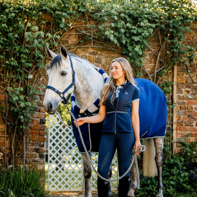 Horseware - Couverture polaire Newmarket Cosy witney navy