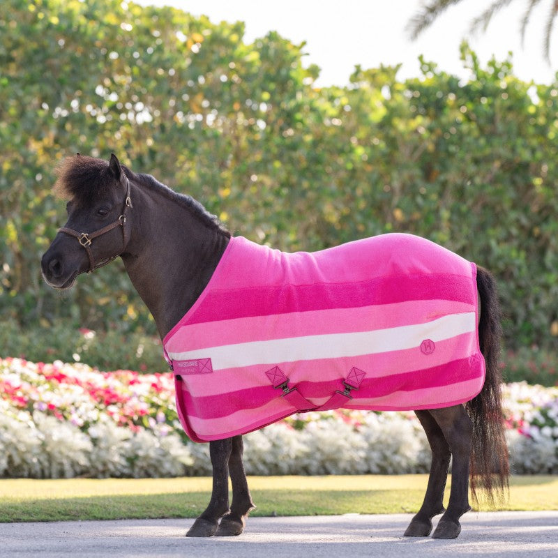 Horseware - Couverture polaire Newmarket Petite witney pink