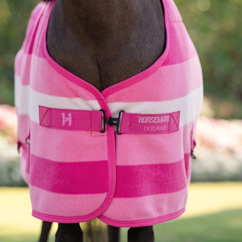 Horseware - Couverture polaire Newmarket Petite witney pink