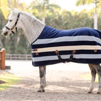 Horseware - Newmarket Pony witney navy fleecedeken | - Ohlala