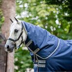 Horseware - Halsstuk Amigo Ripstop 900 Hood marine/ titanium grey 0g | - Ohlala