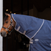 Horseware - Rhino Stable nekdeken marine/ titanium grey/ classic blue 200g | - Ohlala