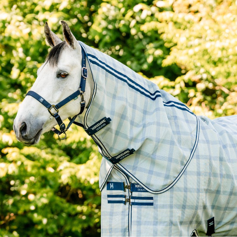 Horseware - Couvre-cou anti-mouches Newmarket witney navy
