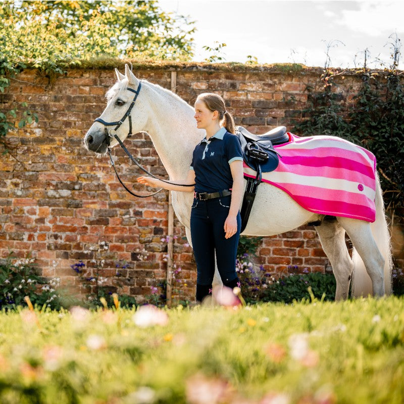 Horseware - Couvre-reins Newmarket witney pink