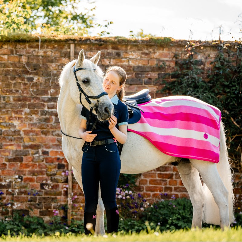 Horseware - Couvre-reins Newmarket witney pink