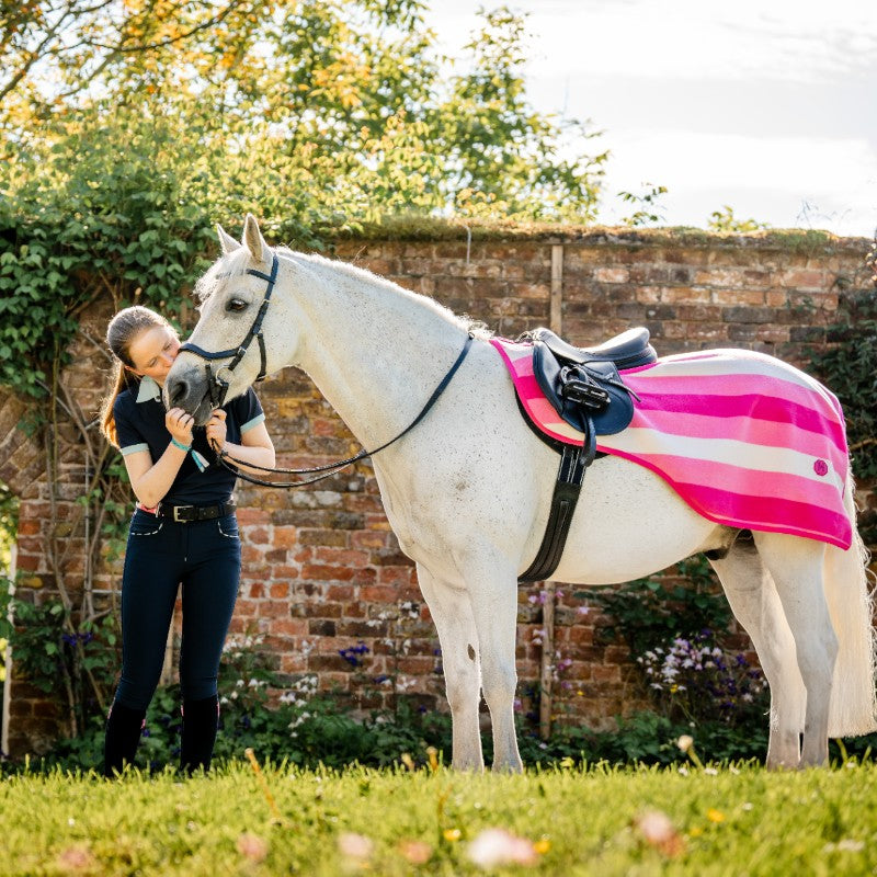 Horseware - Couvre-reins Newmarket witney pink