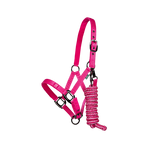 Horseware - Halster en longe Newmarket witney pink | - Ohlala