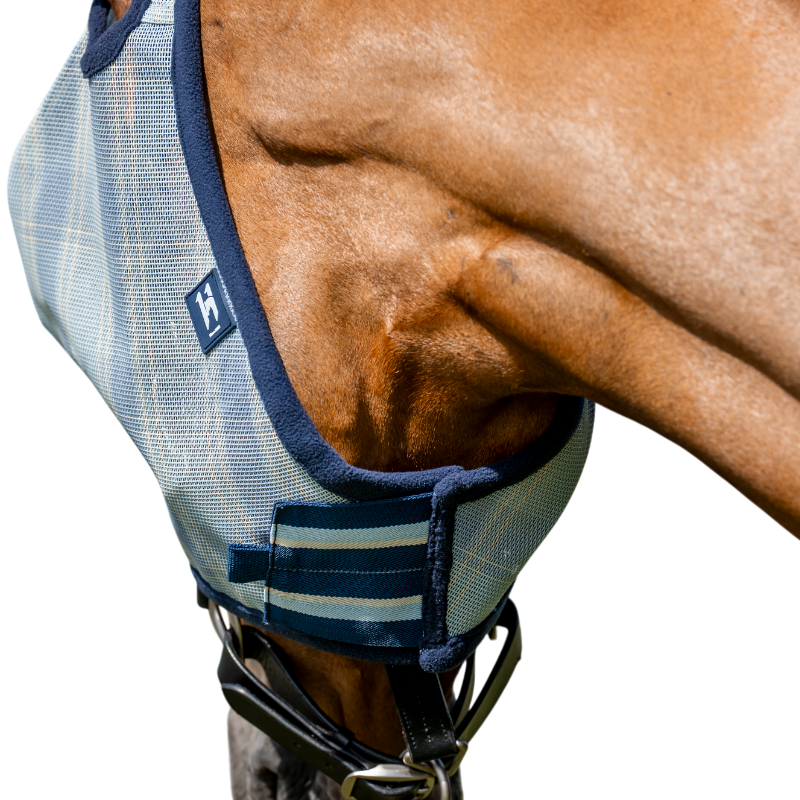 Horseware - Masque anti-mouches sans oreilles Newmarket witney navy