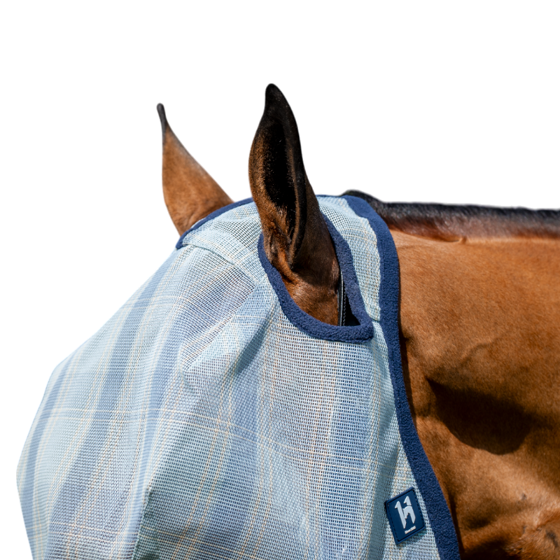 Horseware - Masque anti-mouches sans oreilles Newmarket witney navy