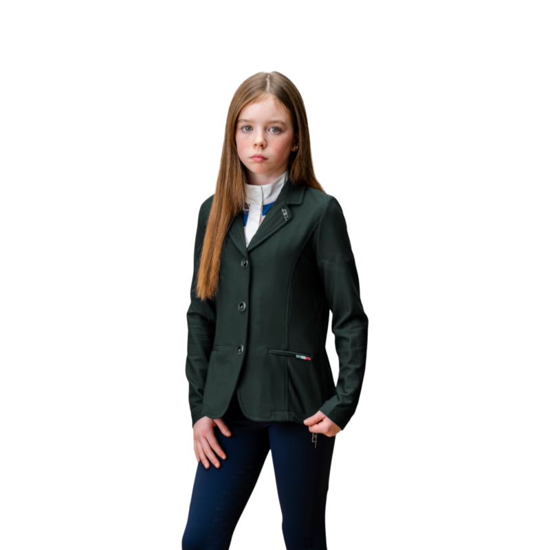 Veste de concours junior Motion Lite hunter green - Horseware