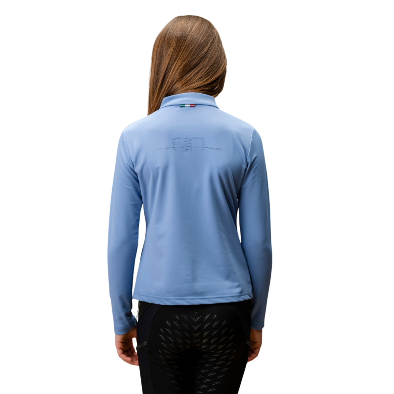 Horseware - Anti-UV baselayer met lange mouwen kinderen Sofia sicilian blue | - Ohlala