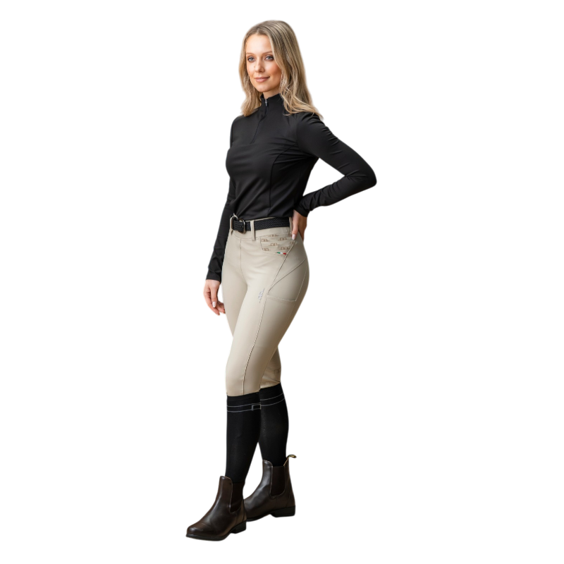 Horseware - Dames baselayer lange mouwen Alize Inverno core noir | - Ohlala