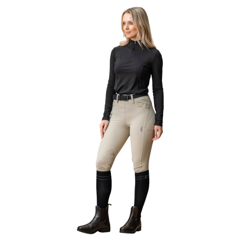 Horseware - Dames baselayer lange mouwen Alize Inverno core noir | - Ohlala