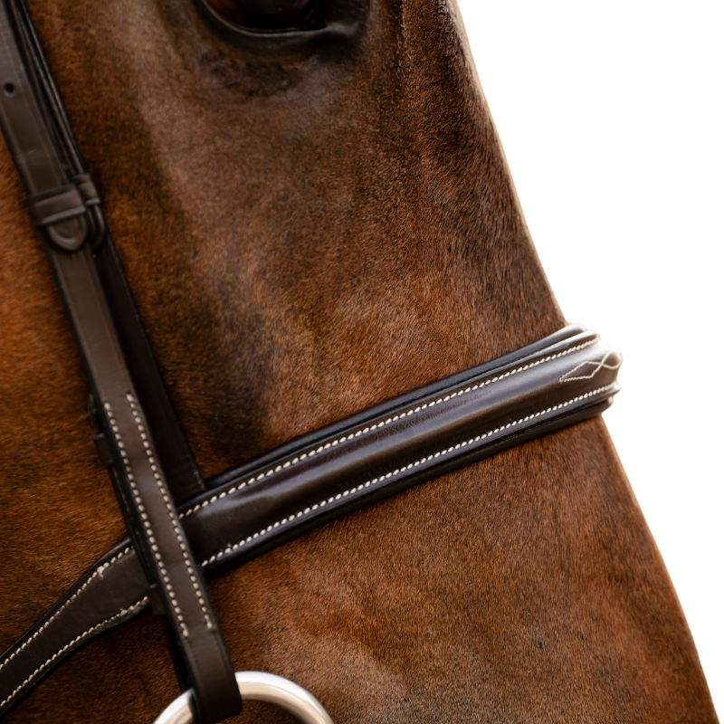 Horseware - Hunter bruin hoofdstel | - Ohlala