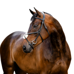 Horseware - Bridon muserolle croisée Figure noir | - Ohlala