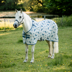 Horseware - Vliegendeken Amigo Bug Rug Pony dragonfly print/ zilver/ blauw/ salie | - Ohlala