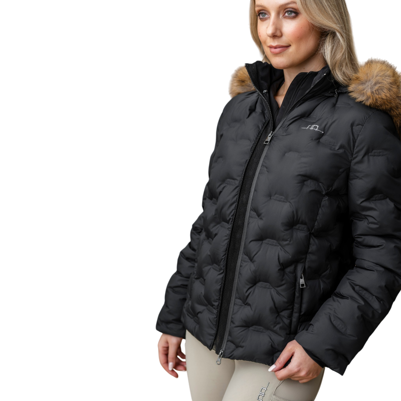 Horseware - Doudoune manches longues femme Ara core noir | - Ohlala
