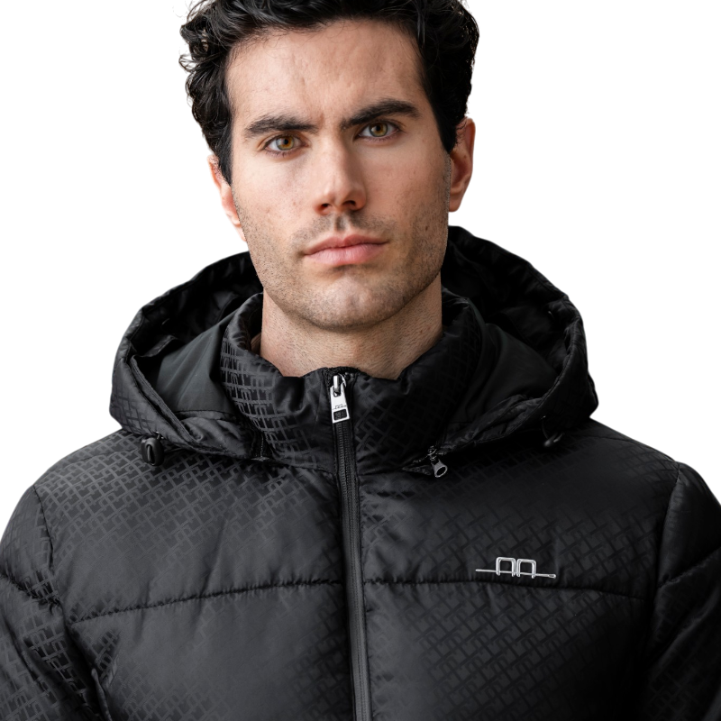 Horseware - Doudoune matelassé homme Quilo Monogram noir | - Ohlala