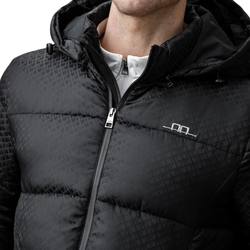 Horseware - Doudoune matelassé homme Quilo Monogram noir | - Ohlala