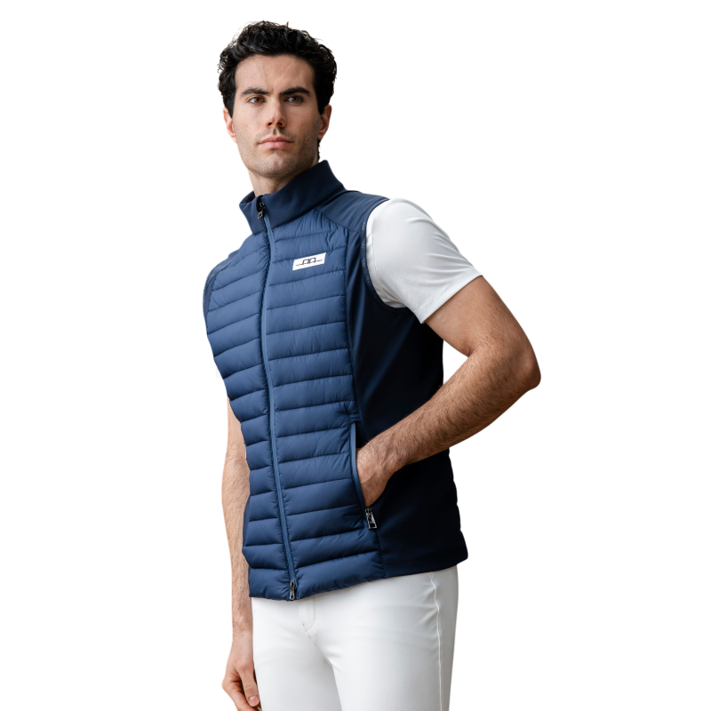 Horseware - Mouwloos donsjack heren Kari marine | - Ohlala