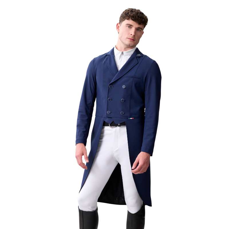 Horseware - Frac de dressage homme Platinum MotionLite marine | - Ohlala