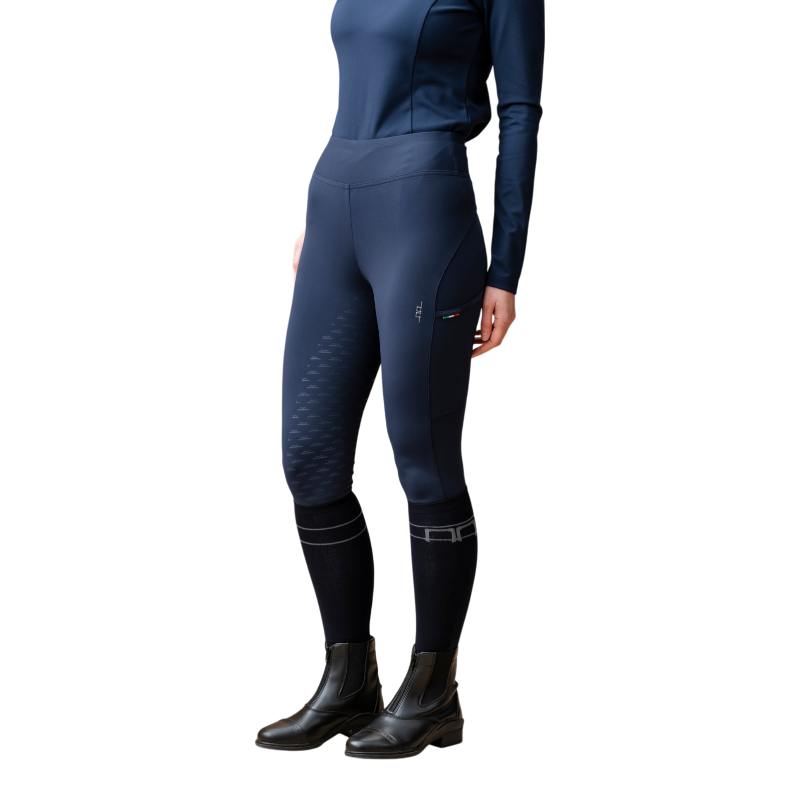 Horseware - Legging d'équitation femme Alba Brushed marine | - Ohlala
