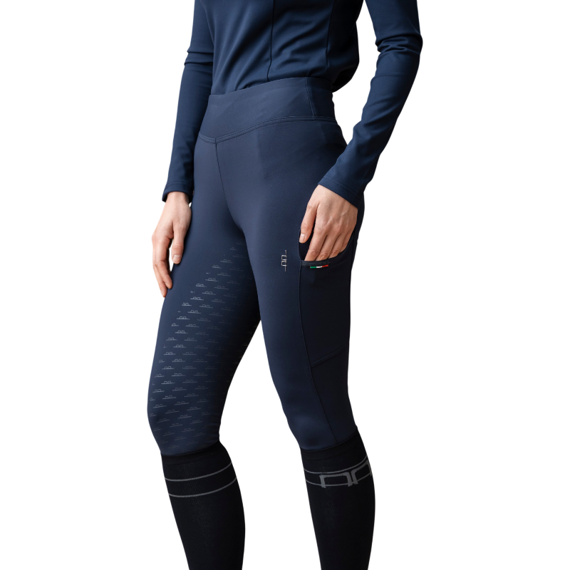 Horseware - Legging d'équitation femme Alba Brushed marine | - Ohlala