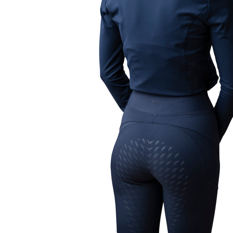 Horseware - Legging d'équitation femme Alba Brushed marine | - Ohlala