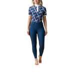 Horseware - Dames rijlegging Fina Brushed marine | - Ohlala