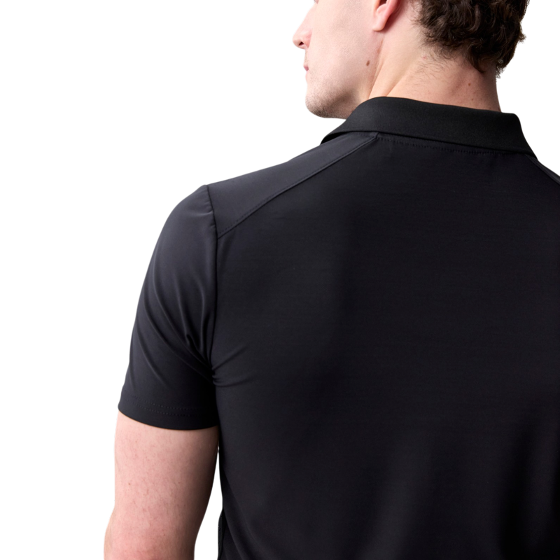 Horseware - Polo manches courtes à col zippé homme Mattia noir | - Ohlala