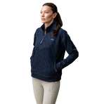 Horseware - Dames longsleeve sweater Gabriella Half Zip core marine | - Ohlala