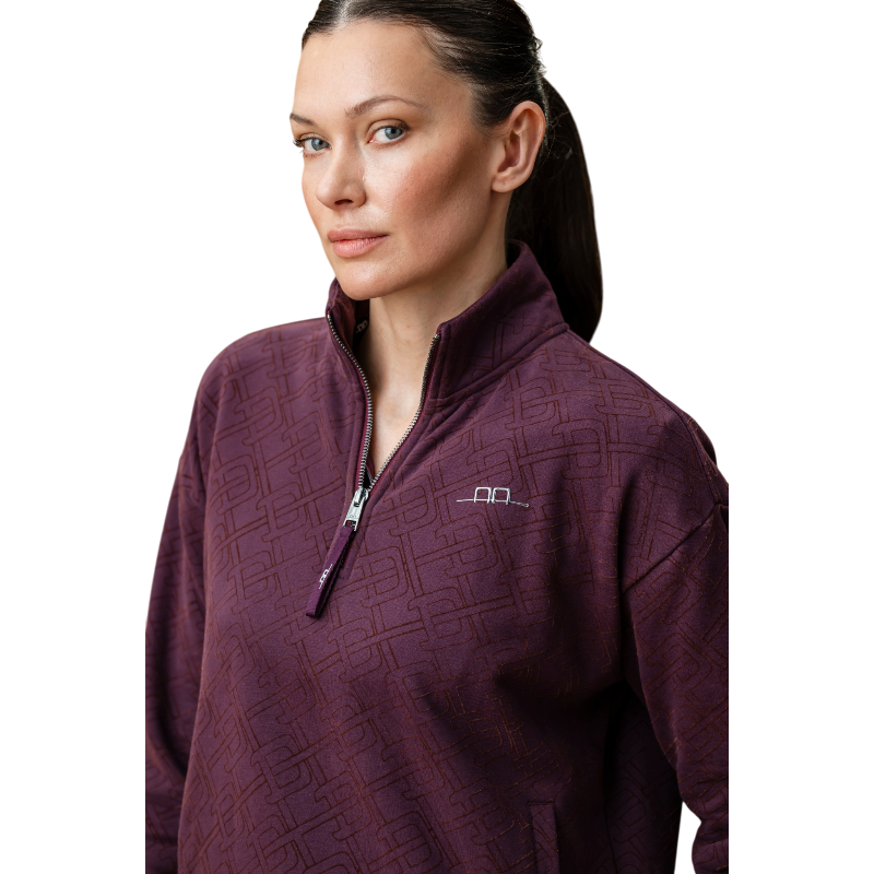 Horseware - Damessweatshirt lange mouwen Gabriella Half Zip primatova | - Ohlala