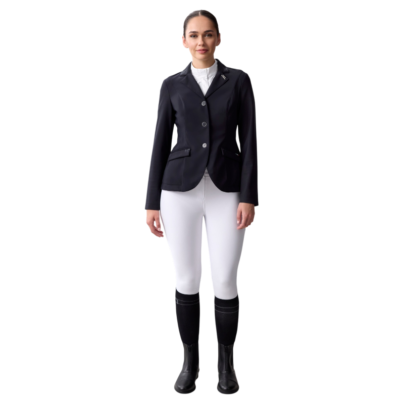 Horseware - Dameswedstrijdjas Platinum MotionFlex Pro Crystal core zwart | - Ohlala