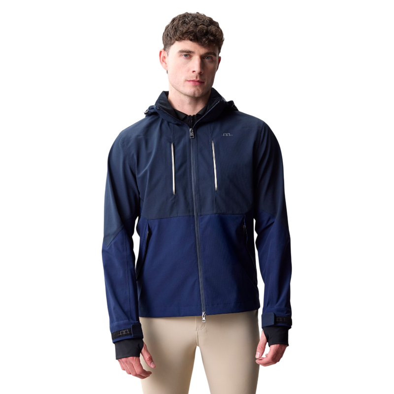 Horseware - Heren regenjas Arno marine | - Ohlala
