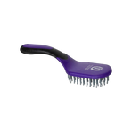 Imperial Riding - Brosse à crins Boomerang violet | - Ohlala